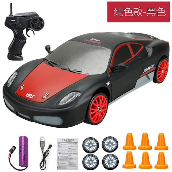 2.4G Nopea Drift Kauko-ohjattava Auto Neljällä Vetopyörällä Leikkiauto AE86 Malli GTR Ajoneuvo Kauko-ohjattava Kilpa-auto Leikkiauto Lapsille Joulu Ferrari R-1B