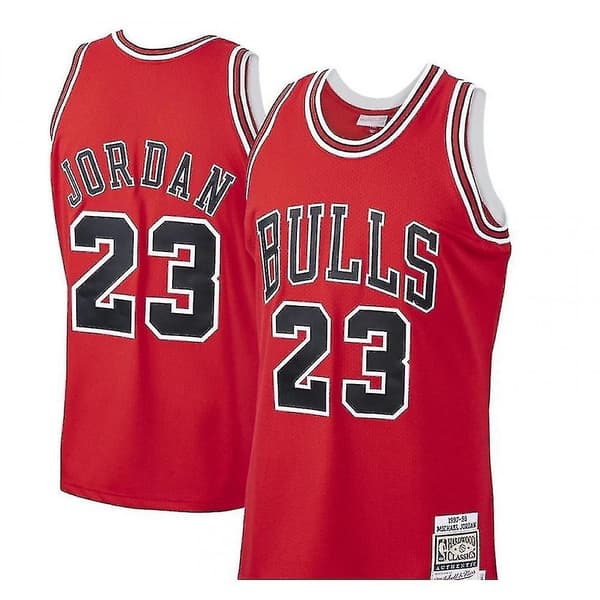 Herre Basketballtrøje Chicago Bulls V - Perfet Red M
