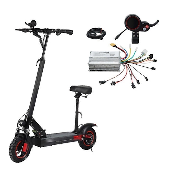 48V 20A Elektrisk Scooter Controller Dashboard Kit med TF-100 Display Scooter Kompatibel med Elektrisk Scooter P-Perfet