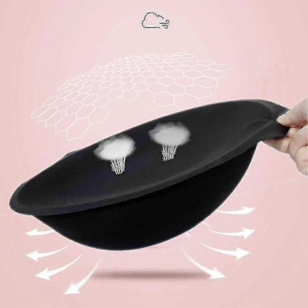 Simuleret Gravid Mave Rekvisit - Perfekt Black L