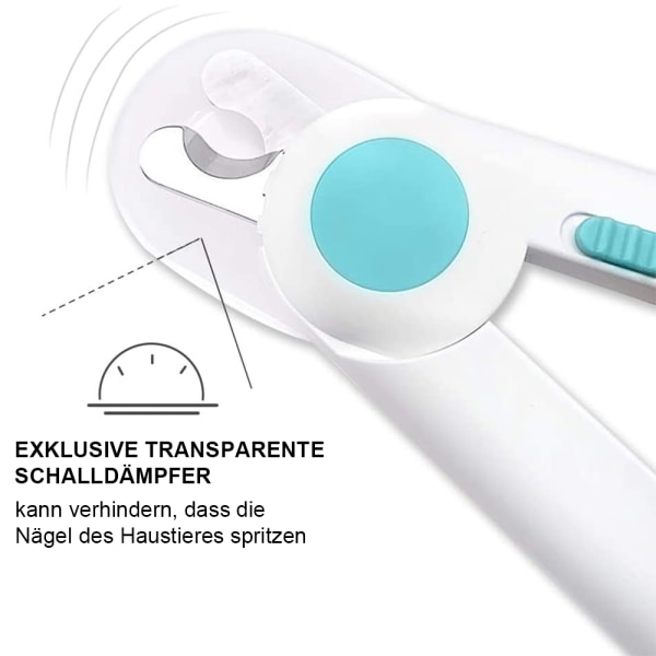 Klosaks med beskyttelse til hunde & katte - klosaks - Perfet Blue