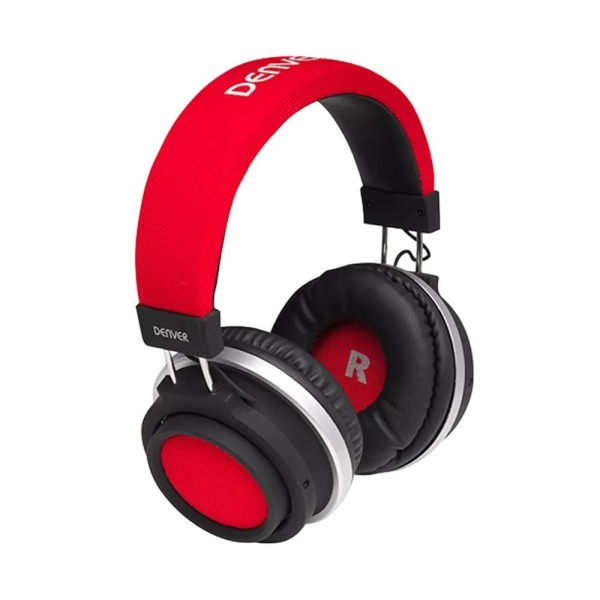 Denver BTH-250 trådlöst Bluetooth headset - - Perfet red
