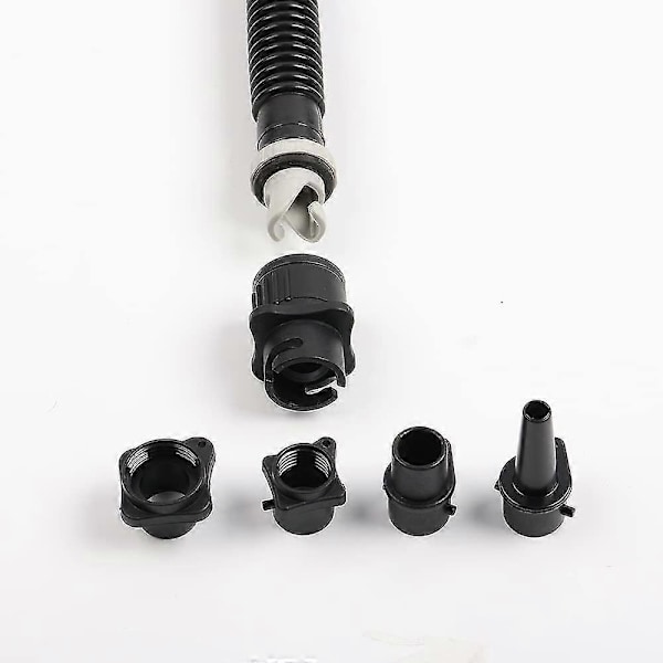 Oppustelig Båd/SUP og Kite Pumpe Adapter - Luftventil Adapter Kompatibel med Konventionel Pumpe - Perfekt