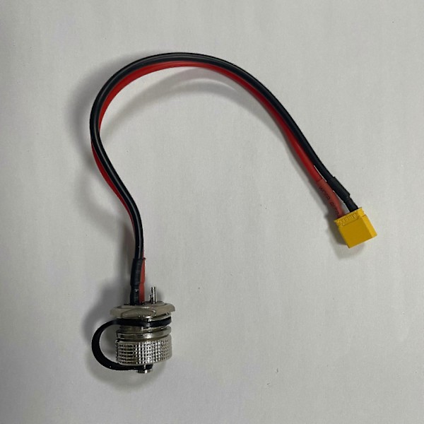 Scooter Ladedeksel Støvdeksel Ladeport Kabel for Speedual Grace Vsett 8 8+ 9 9+ 10+ Zero 8 9 10 8x 10x 11x Elektrisk Scooter - Perfekt Charger Port Cable