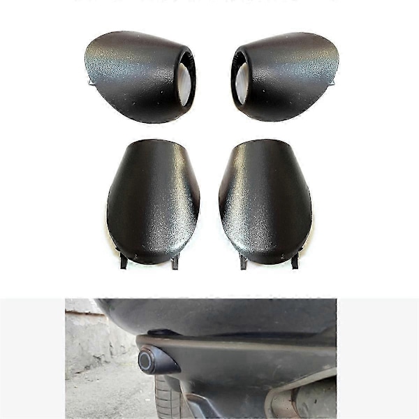 51128268367 51128268370 51128268369 4st/Set Yttre Kåpa Trim Svart ABS Passar kompatibel med X5 E53 2000-2006-Perfekt