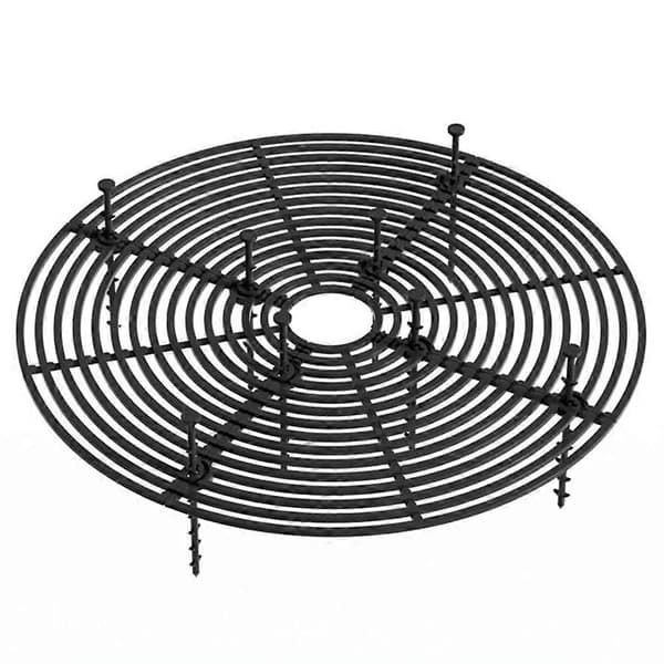 Blomkruka Läcksäker Skydd Universal Justerbar-Räls Halkfri Fast Staket-Perfekt Globe Black Medium