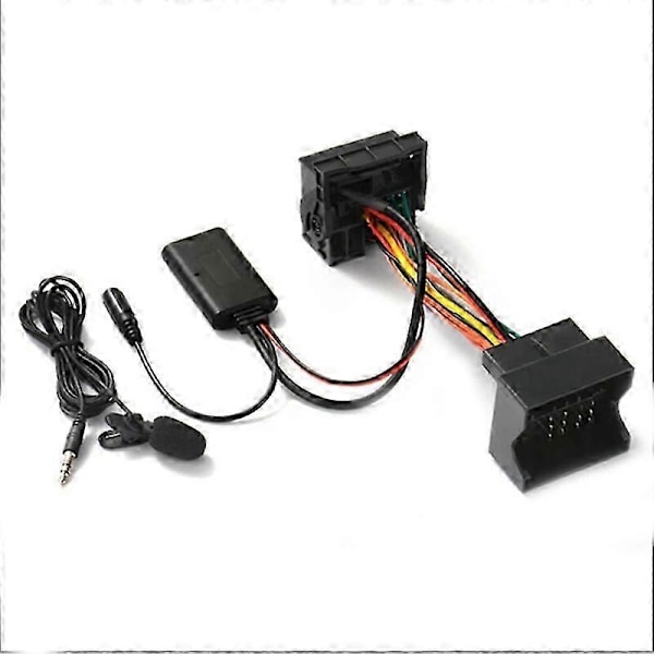 Yhteensopiva Opel CD30/CD40/CD70/DVD90 -automallien audiojärjestelmän lisäkaapelisovittimen kanssa, jossa on Bluetooth 5.0 ja ulkoinen mikrofoni - Perfet