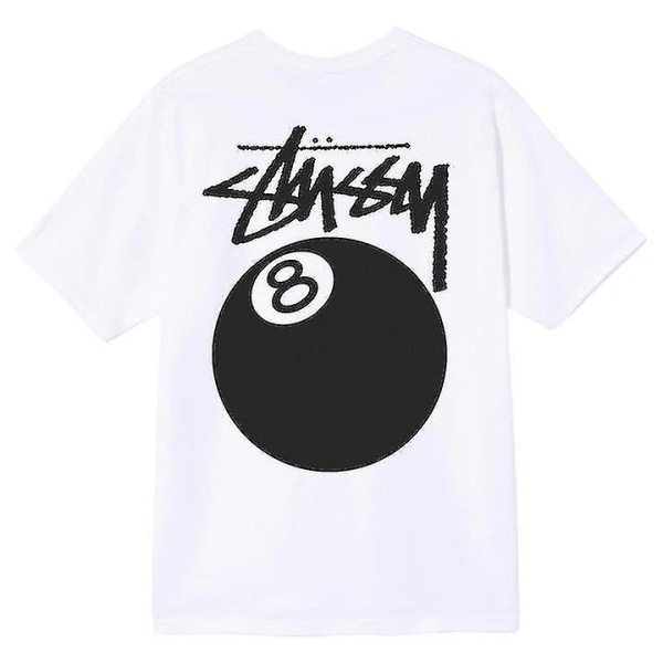 Perfekt New American style nr. 8 Biljard T-shirt med rund hals och kort ärm  - Perfet white XXL 4a7f | white | XXL | Fyndiq