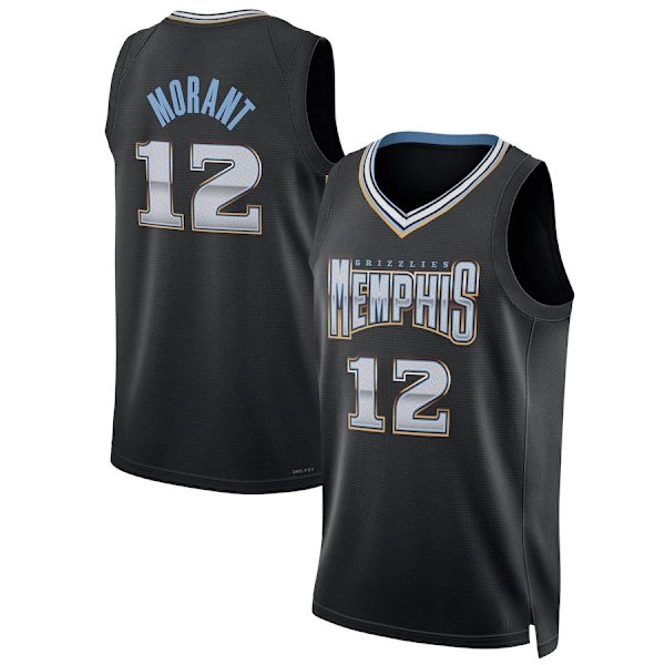 2023 Ny sesong NBA City Edition-trøye MEM NO. 12 - Perfekt L