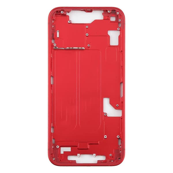 Kompatibel med iPhone 14 Mellemramme Bezel Plade - Perfekt Red
