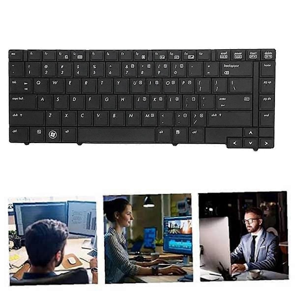 Laptop Tastatur til 8440P 8440W 8440 6440B 6450B 6445B Udskiftning Laptop Tastatur - Perfekt