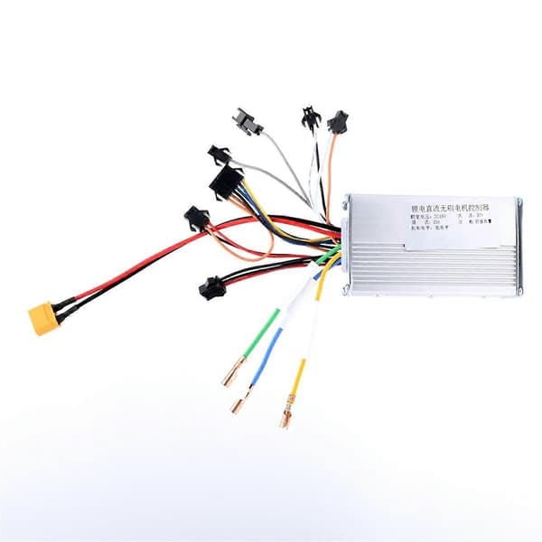 48V 25A 1200W JP Børsteløs DC Motor Elektrisk Scooter Cykel Controller Sing Drive Motor Controller - Perfet