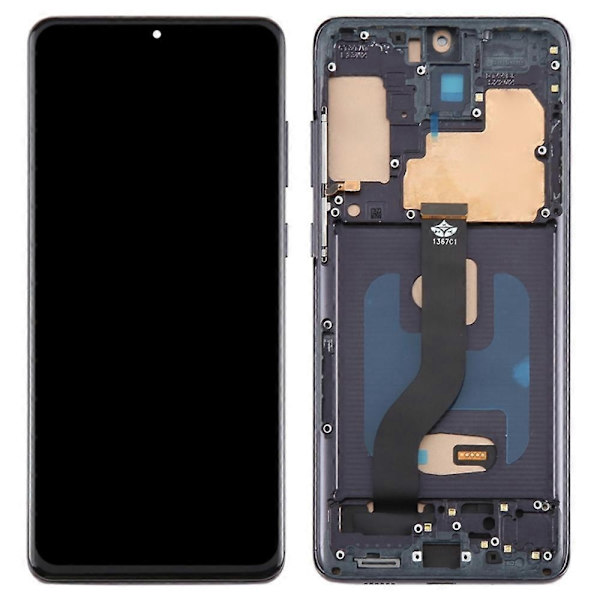 Kompatibel med Samsung Galaxy S20 Plus 4G G985/S20 Plus 5G G986 Grad C LCD-skärm och digitizerenhet + Fra-Perfet