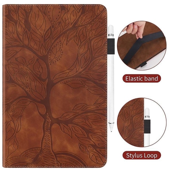 Tree of Life case för Lenovo tab P11 Gen 2 (11,5 tum) TB350FU / TB350XU Brown