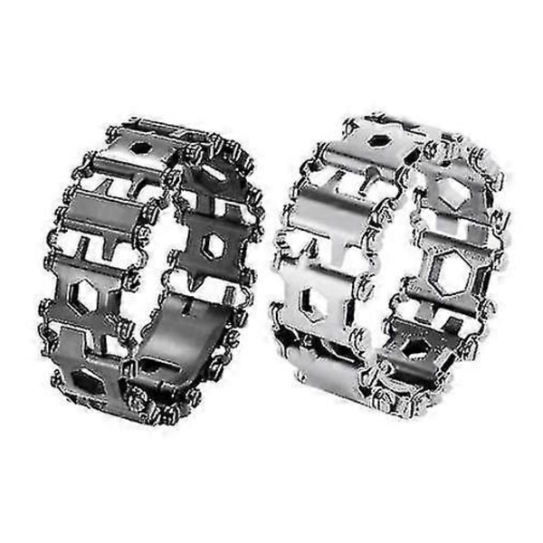 Multifunksjons verktøy armbånd - Perfekt Silver