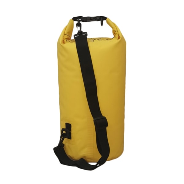 Tørr ryggsekk Vanntett flytepose Roll Top Bag for kajakk rafting Svømming Utendørs utstyr Tørr bag 2L/3L//10L/1/20L - Perfet Yellow - 5L 5L