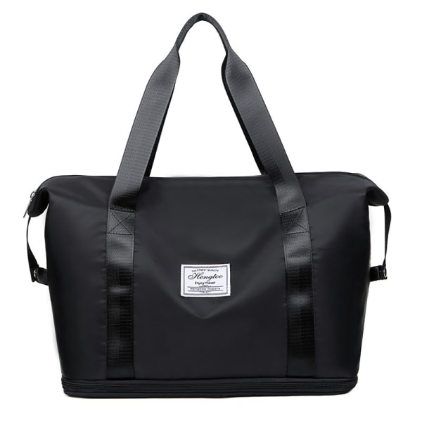 Reisebag, gymbag, sportsbag, stor kapasitet - Perfet Black