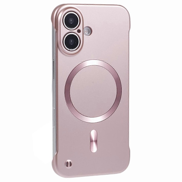 iPhone 16 Plus Skal, Kompatibel med MagSafe Hård PC Ramlös Telefonskal - Perfekt Style E