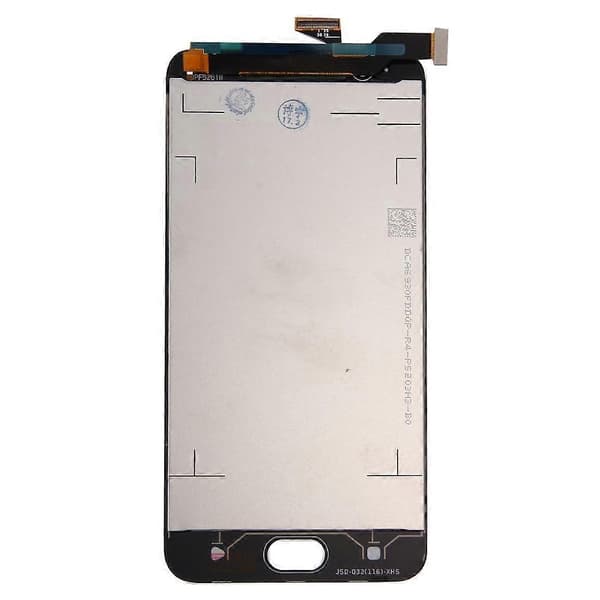 TFT LCD-skjerm kompatibel med OPPO A57 med digitaliserer, komplett montering - Perfekt White