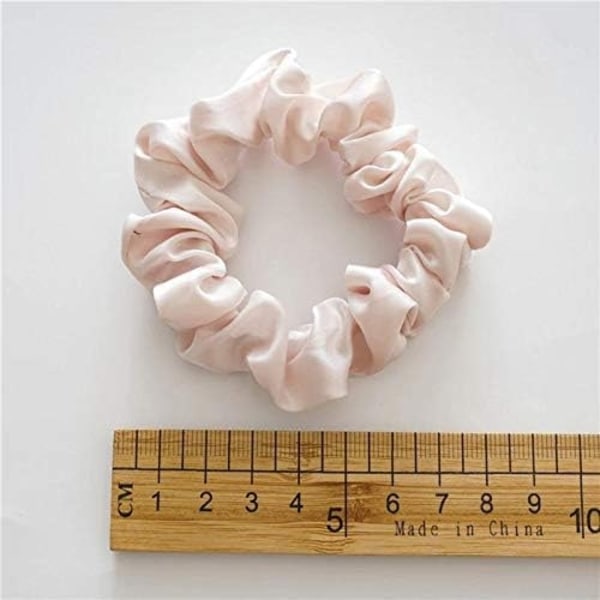 12 stk Silke Hår Scrunchies, Satin Scrunchies Satin Hårbånd