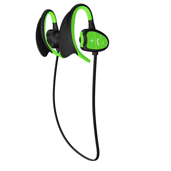 Blå svømmehøretelefoner Trådløse Bluetooth 5.0 hovedtelefoner Ipx8 vandtætte hovedtelefoner Sportshøretelefoner - Perfet green