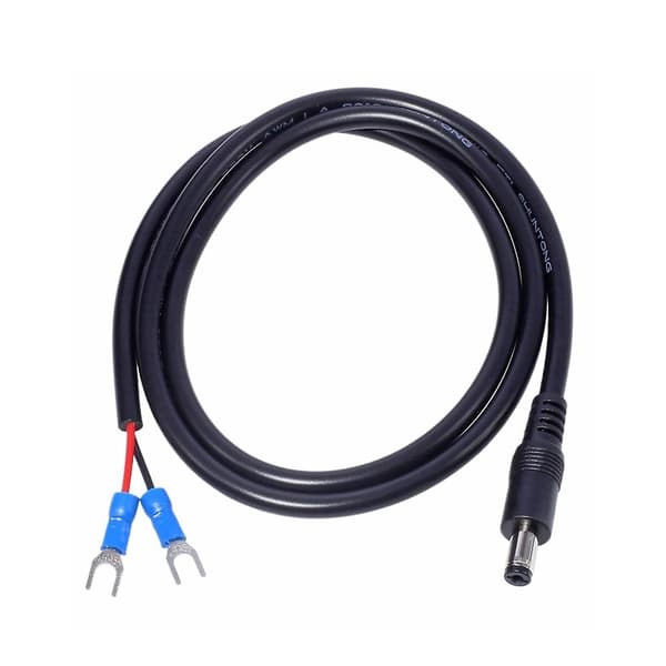 Universal DC5.5x2.1mm til 2-benet Strømkabel DC5521 til 2-benet DC10A Ladekabel-Xin color:Blue