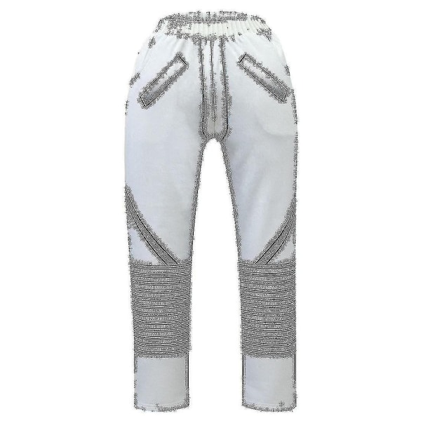 2023-dj Marshmello Kids White 3d-trykt skjortesett Halloween Carnival Party Costume R_a - Perfet 140cm