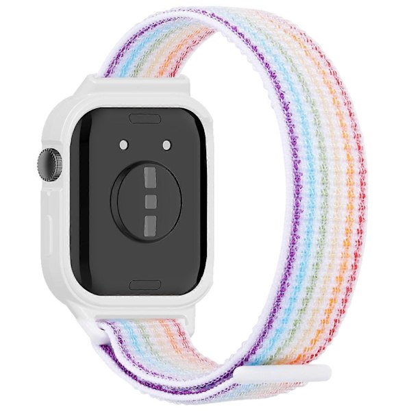 G-Style Integrert Rem for Huawei Watch Fit 3, Flettet Nylonrem med TPU-deksel - Perfekt Style G