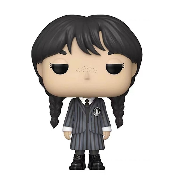 Funko pop! TV Wnesday Addams #1309 #1310 Vinylfigur til - Perfet Wednesday Uniform