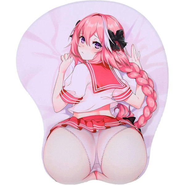 Astolfo 3D Anime Musmatte med Håndleddstøtte Fate/Grand Order Musmatte (Astolfo 2) - Perfet