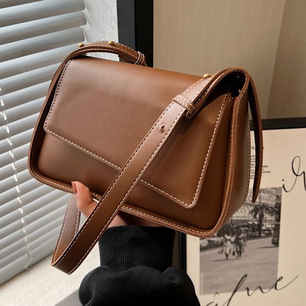 Advanced Texture Niche Bag Uusi naisten laukku Suosittu Olkalaukku Olkavarsi Pieni Neliömäinen Laukku - Perfet beigewhite