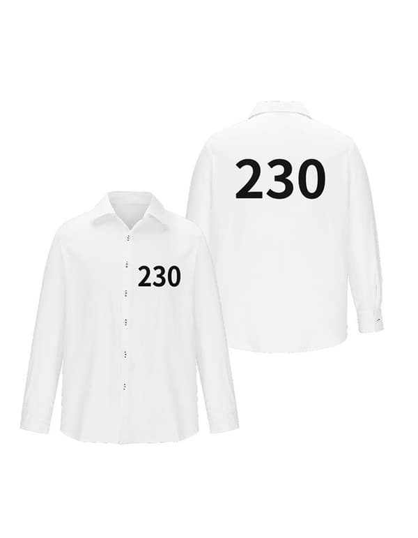 Squid Games 3-personers rollespil kostumesæt - Perfekt 230 M