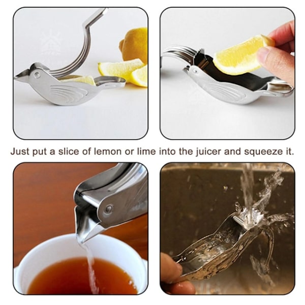 5 stk Bird Sitron Juicer Tea Maker Frukt Tea Leaker Juicer - Perfet