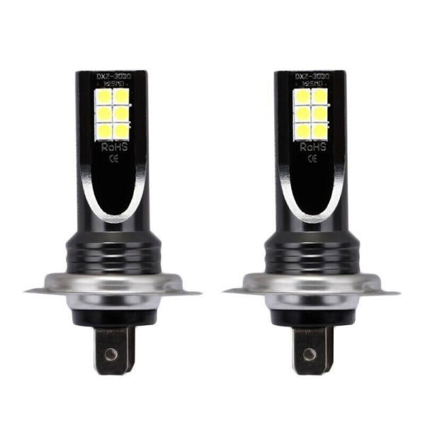 2 x H4 LED-frontlykter for biler DC12-24 6500K - Perfet