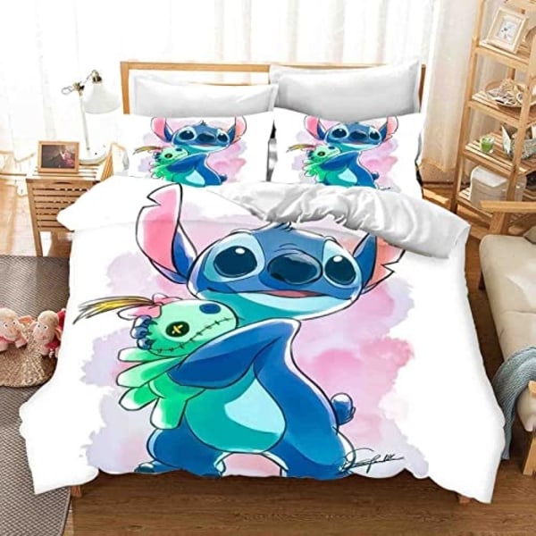 wish Stitch 3D digitalt print , ark, tredelat set 15- Perfet 15 155*220