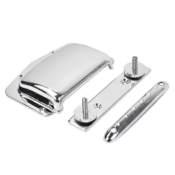 Justerbart elektrisk gitarbro+Tailpiece Chrome-sett for gitar-Perfet