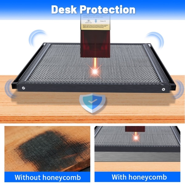 Honeycomb Laser Bed Honeycomb Arbeidsbord for Laser Cutter Gravør Honeycomb Cut Bord Laser Cutting Gravering 00 - Perfet 4 4040