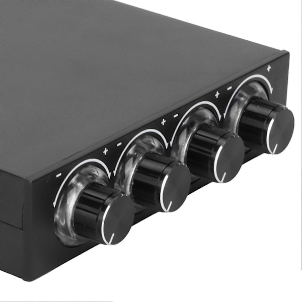 Kylfläktkontroller Humaniserad Brusreducering Multifunktionell PWM Hastighetskontroller 5V-12V-Perfet