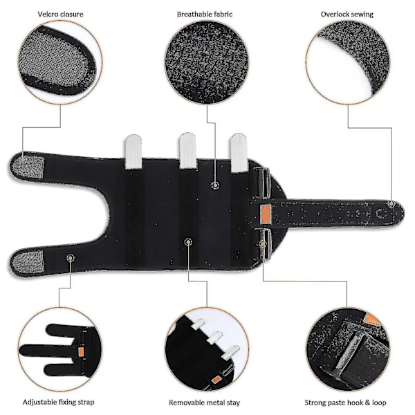 Kyynärtuki kivunlievitykseen, kyynärlasta immobilisaatioon kubitaalisen tunnelin oireyhtymään, tenniskyynärpäähän ja golfkyynärpäähän, yökyynärtuki-Perfet