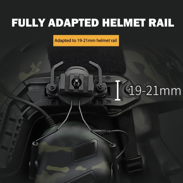 Tactical Airsoft Headset Jagt Skyde Headset Militær Hel - Perfet A1