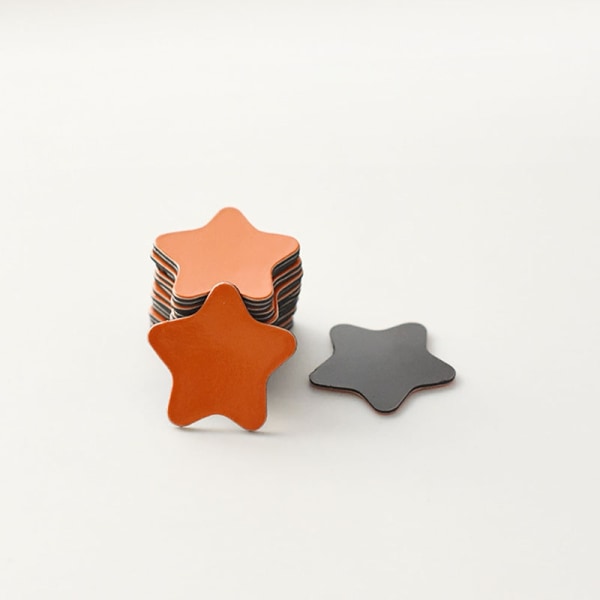 20 stk stjernemagnetisk tavleklistremerke kjøleskapsmagnet - Perfet Orange
