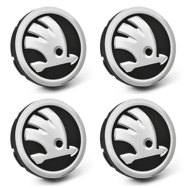 Delpaket - Skoda Navkapslar/Fälgkapslar - Bil 56mm