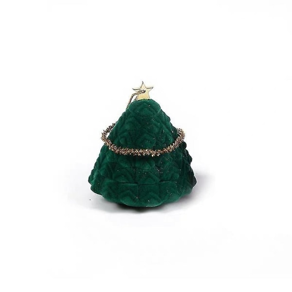 2 stk Xmas Tree Ring Box Ly Xmas Tree Ear Studs Large Box Xmas Box - Perfet