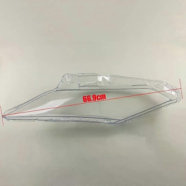 Kompatibel med Nissan Qashqai 2016-2018 Strålkastarglas Transparent Strålkastarhölje Lampskärm Lins Ersättningsglas Lampskärm Plexiglas-Perfekt 1PCS right side