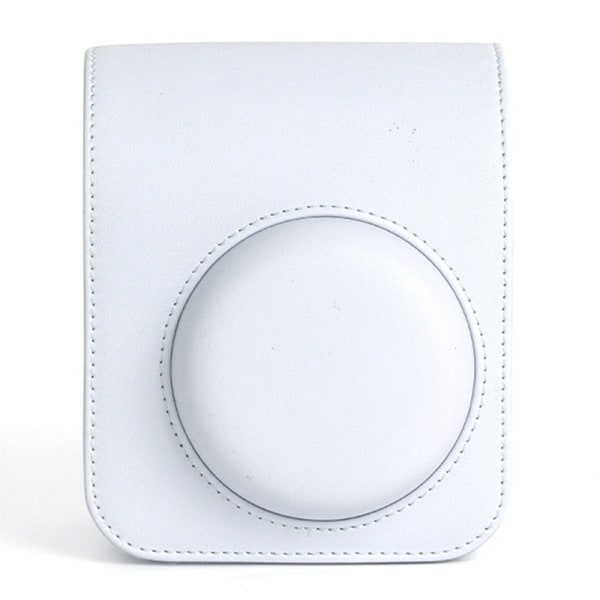 Instax Mini 12 Case PU Case matkalaukkulle - Perfet White