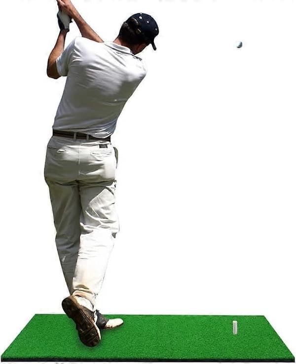 Golf Practice Tee, 6-pak, Magnet Tee og Gummi Tee til Driving Ranges og Øvelsesmåtter - Perfekt