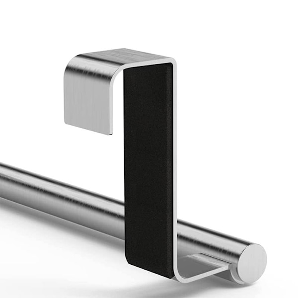 Håndklædestang Håndklædeophæng til skabslåge - 2 stk Metal 23cm - Perfet
