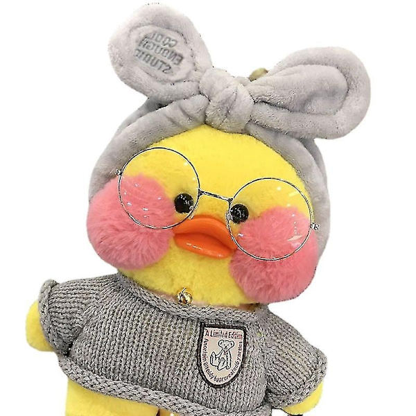 30cm Pieni keltainen ankkanukke Ankka pehmo Lara Fan Duck