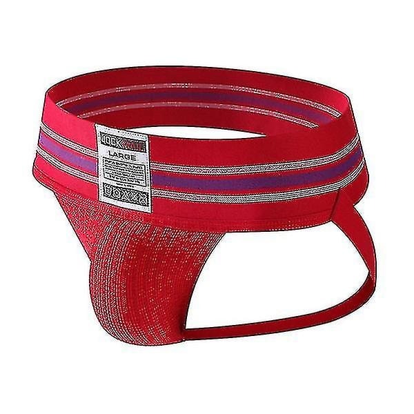 Herreundertøy Sports Bodyguard Ungdom Fitness Thong Truser - Perfet Red XL