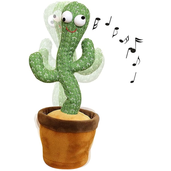 Synger og danser Cactus Plys Legetøj Optagelse, Børn Leger - Perfet